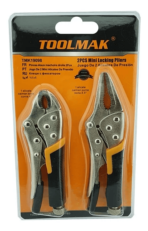Mini Alicate Caiman 2 Piezas Toolmak