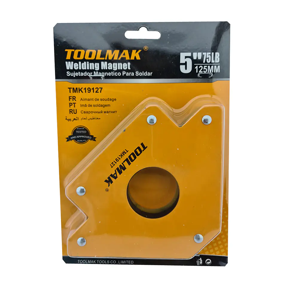 Escuadra Magnética 75 Lbs 5 Pulgadas Toolmak 2