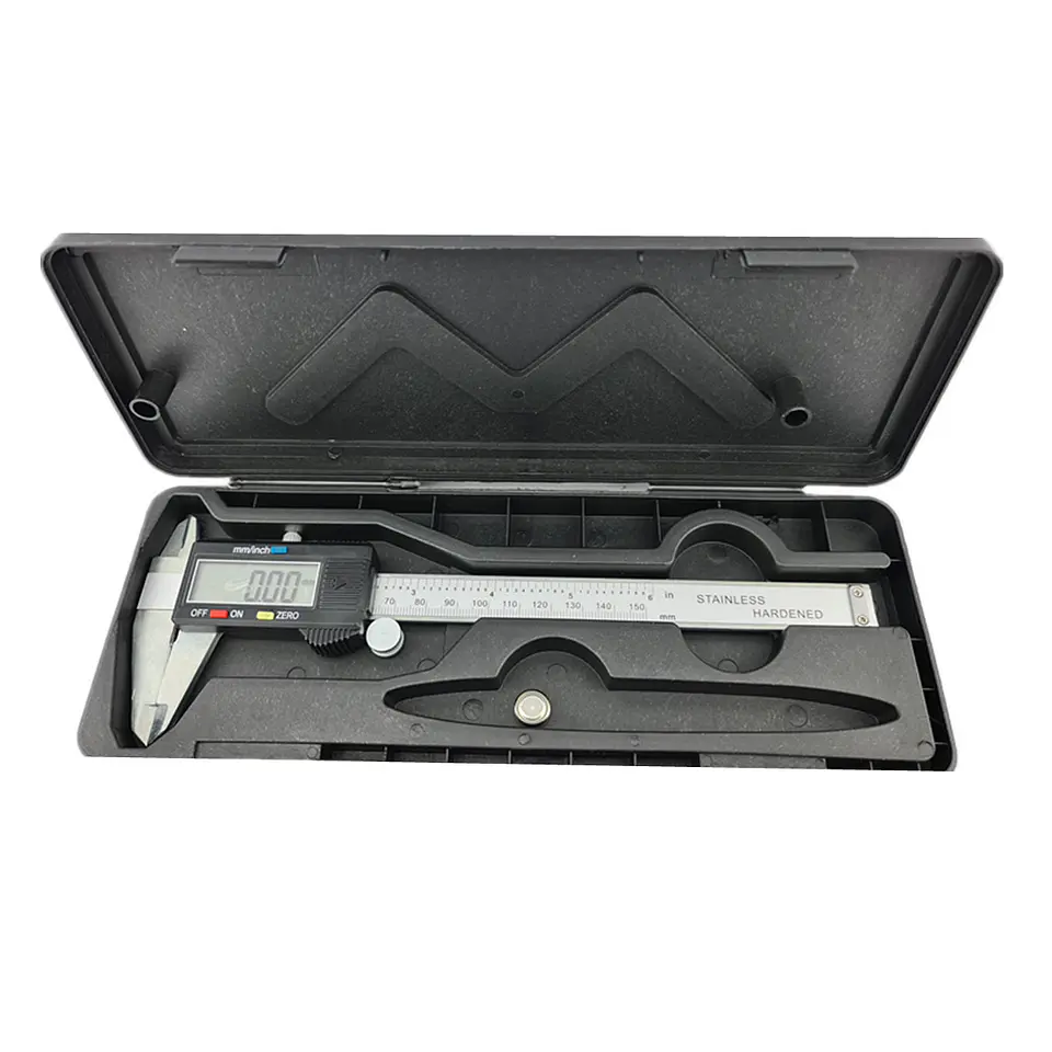 Pie De Metro Caliper Calibrador Digital 6 0-150mm Kp 2