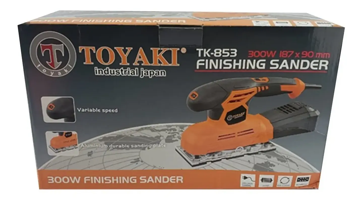 Lijadora Orbital 350w Toyaki 5