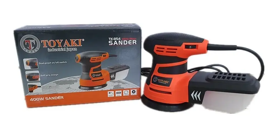 Lijadora Roto-orbital 400w Velocidad Variable Toyaki TK-854 5