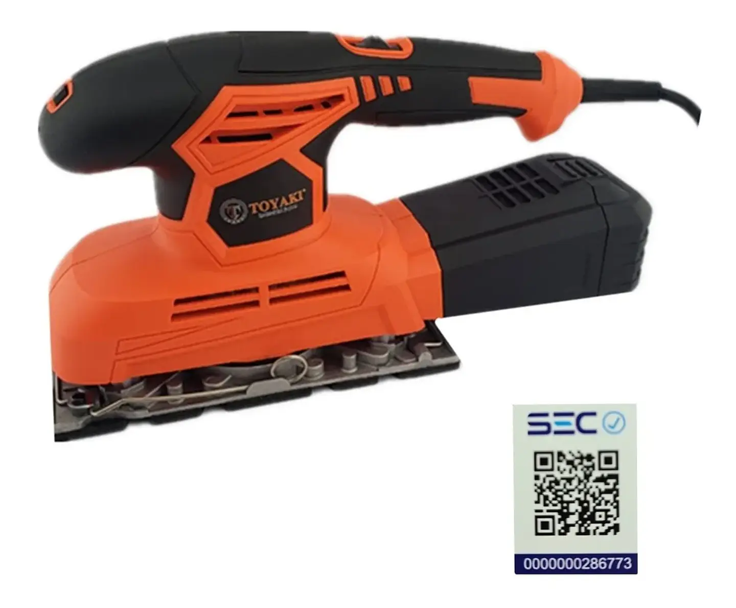Lijadora Orbital 300w Velocidad Regulable Toyaki TK-853 1