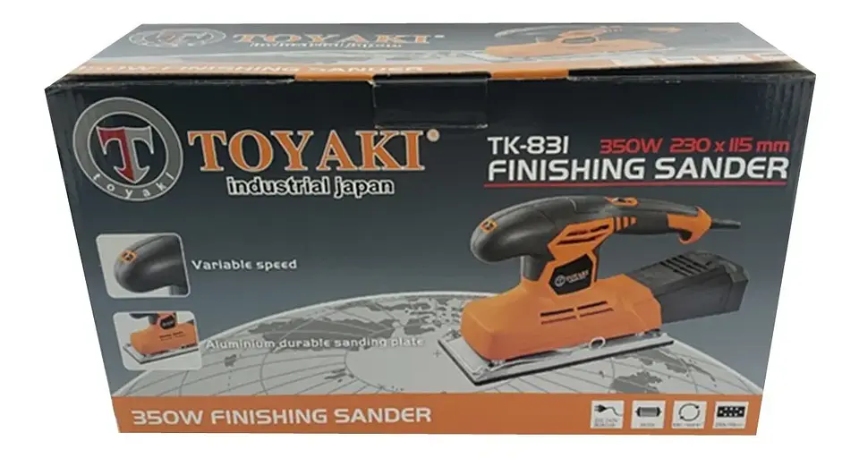 Lijadora Orbital 300w Velocidad Regulable Toyaki TK-853 5