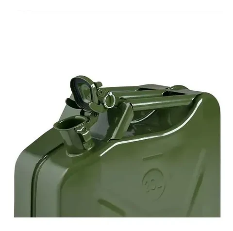 Bidon Metálico 20 Litros Con Dispensador P/ Combustible