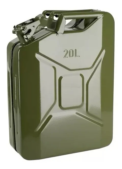 Bidon Metálico 20 Litros Con Dispensador P/ Combustible