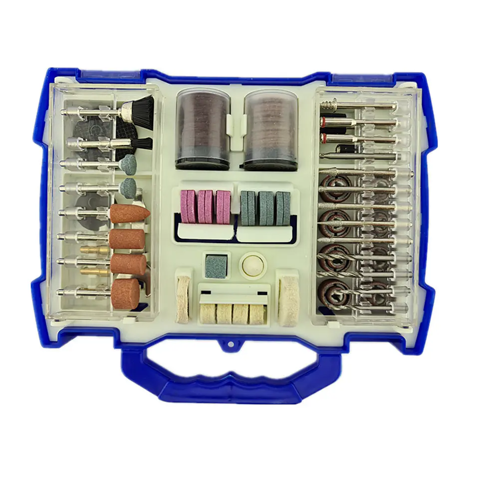 Kit Set Jgo De Acc. Para Minitorno Tipo Dremel 145pcs 3