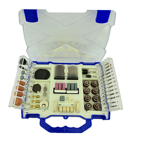 Kit Set Jgo De Acc. Para Minitorno Tipo Dremel 145pcs