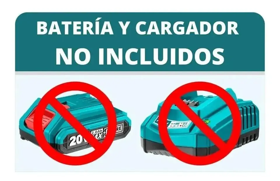 Galletera Esmeril Angular Inalambrico 20v Total Tagli1151 2