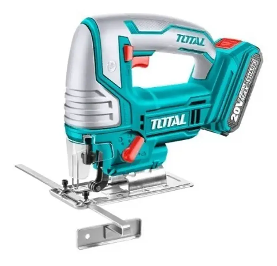 Sierra Caladora Inalambrica 20v C/5 Hojas + Bateria + Cargador Total 1