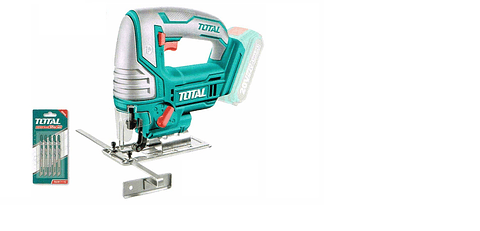 Sierra Caladora Inalambrica 20v C/5 Hojas Total Tjsli8501