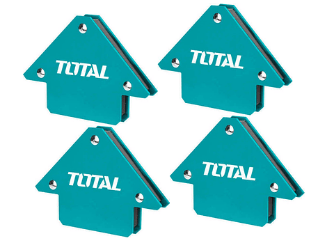 Escuadra Magnetica 25 Lbs 3 Pulgada Para Soldar Total PACK 4