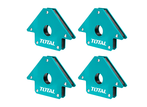 Escuadra Magnetica 50 Lbs 4 Pulgada Para Soldar Total PACK 4