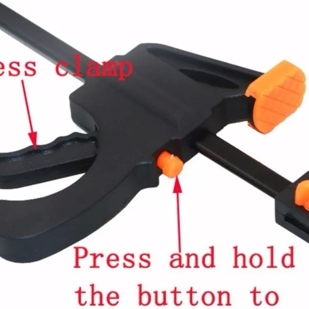 Prensa Rapida Sargento Madera Carpintero 10 Pulgadas 4