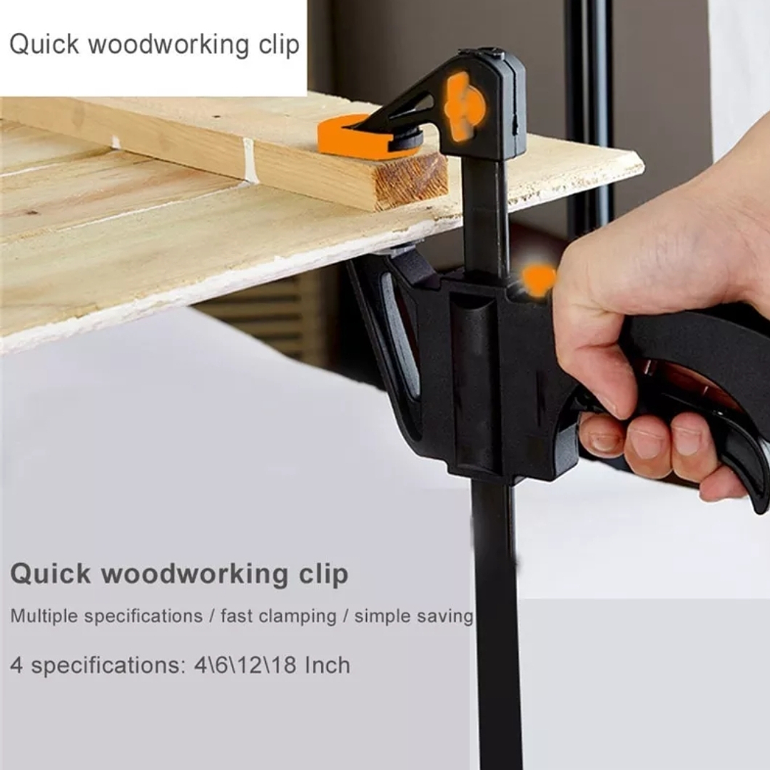 Prensa Rapida Sargento Madera Carpintero 10 Pulgadas 6