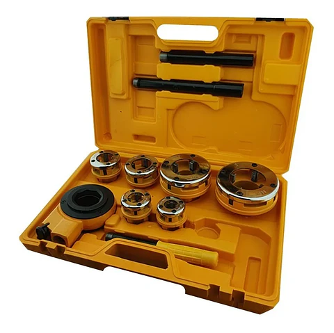 Juego De Terrajas Manual Para Tubo 6 Piezas Toolmak