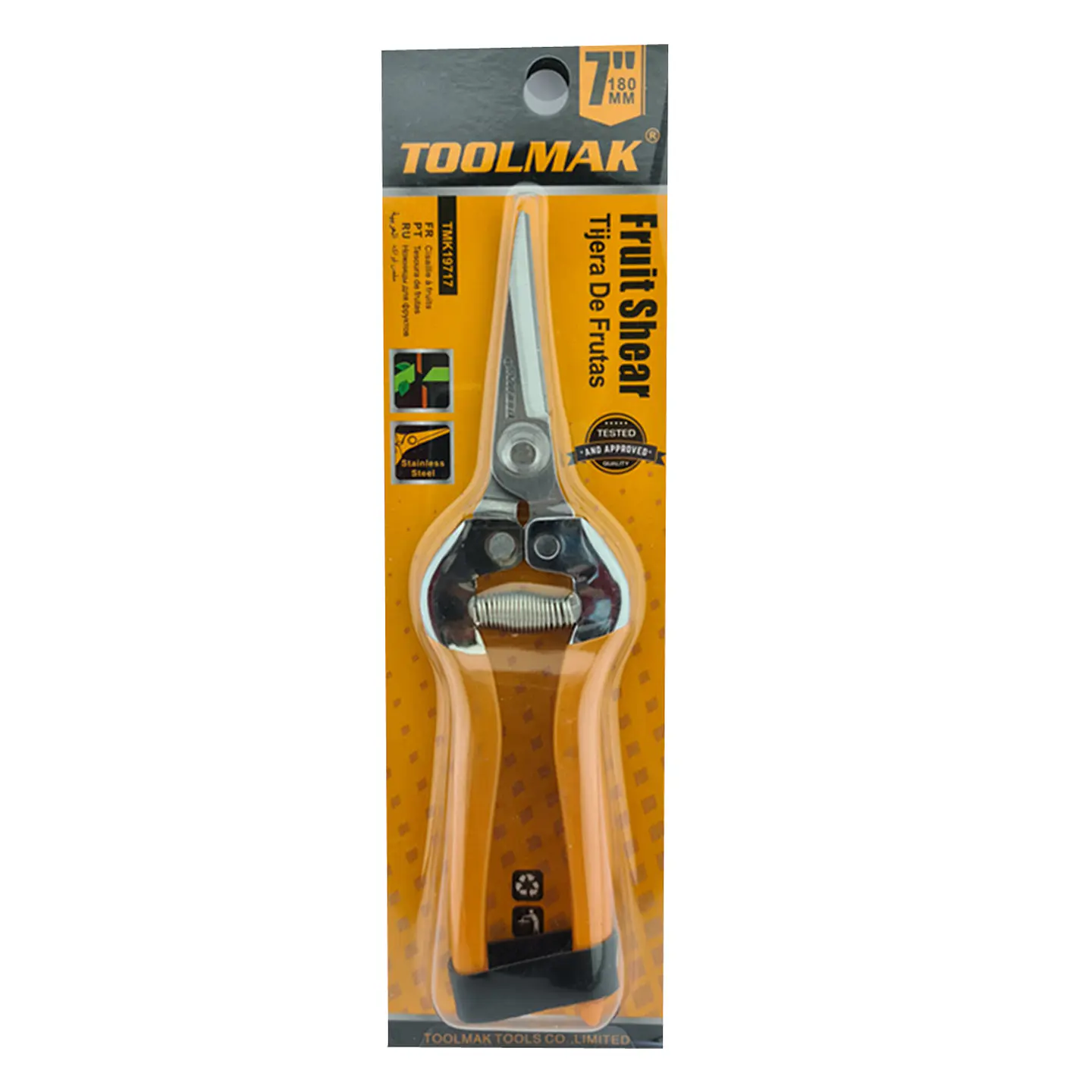 Tijera De Podar Fruta Uva Toolmak 2