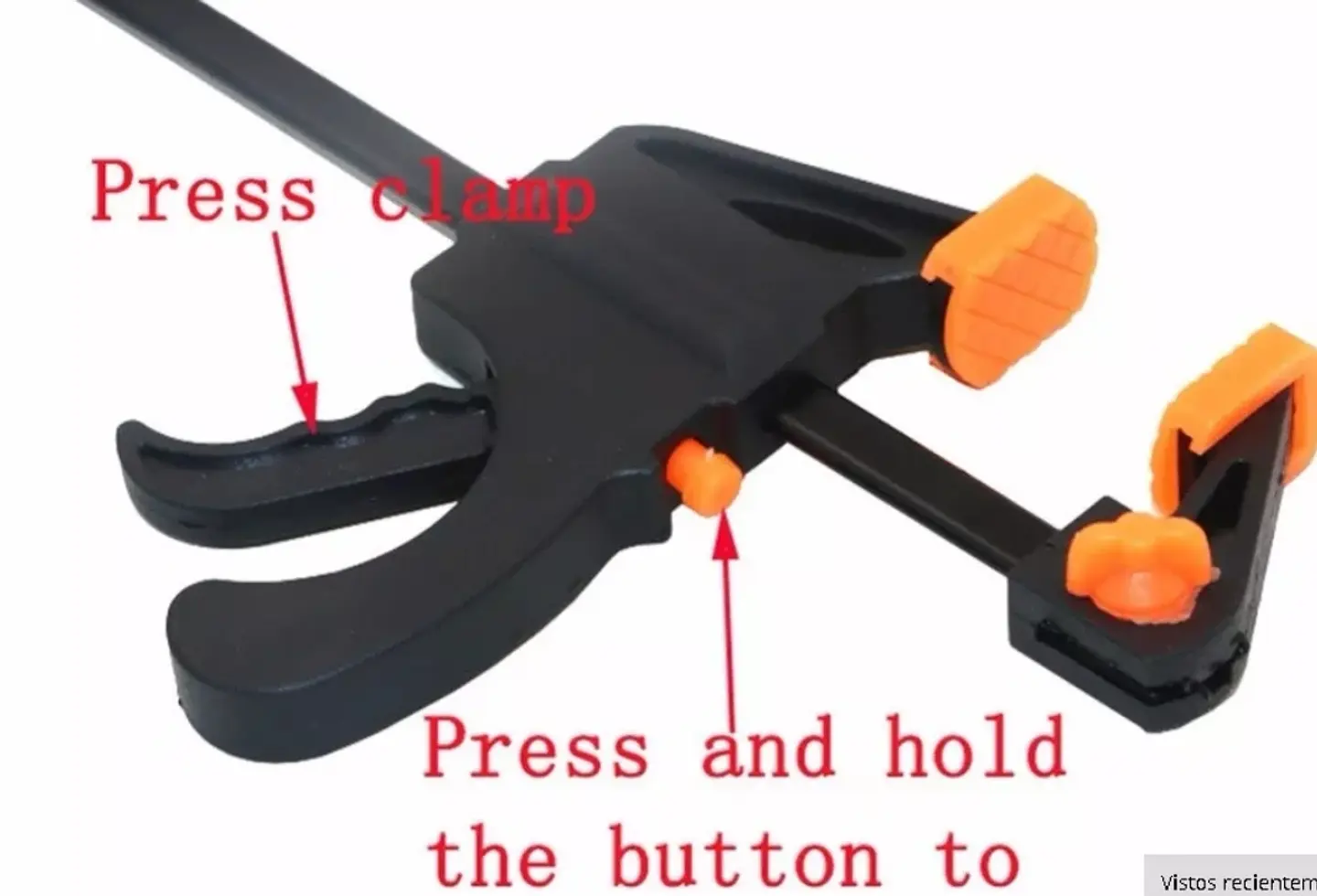 Prensa Rapida Sargento Madera Carpintero 6 Pulgadas PACK 2 4