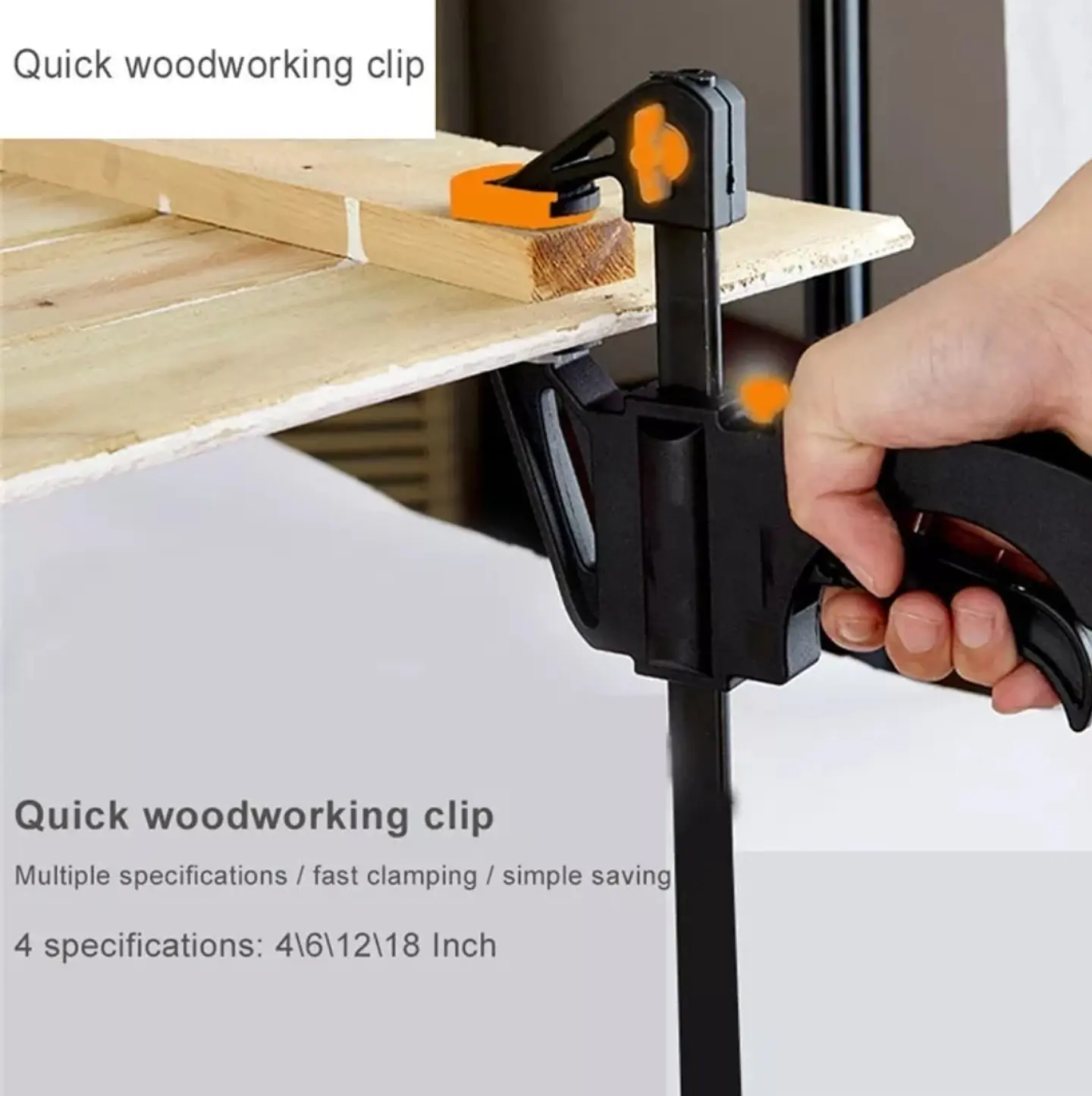 Prensa Rapida Sargento Madera Carpintero 6 Pulgadas 6