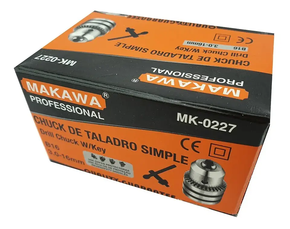 Chuck Mandril De Taladro Pedestal A Presion 16 Mm Makawa 2