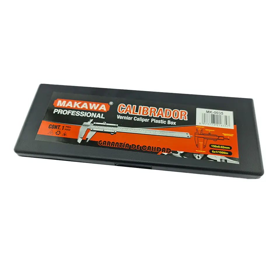 Pie De Metro Análogo Con Estuche 150mm 6 Pulgadas Makawa 4