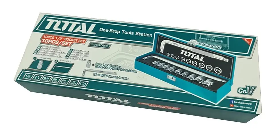 Kit Juego De Dados Barrote Cuadrante 1/2 10 Piezas Total 3