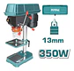 Taladro De Banco 350w 13mm 2650 Rpm Total Tdp133501 - Miniatura 1