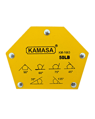 Escuadra Magnetica 50 Lbs Para Soldar Multi-angulo Kamasa