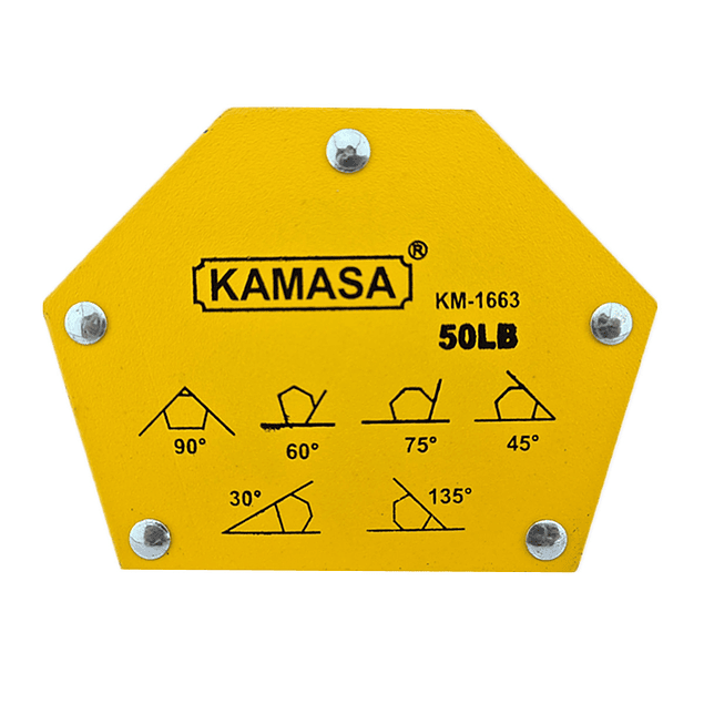 Escuadra Magnetica 50 Lbs Para Soldar Multi-angulo Kamasa