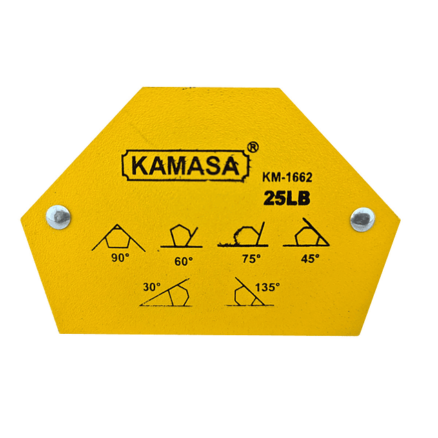 Escuadra Magnética 25 Lbs Para Soldar Multi-angulo Kamasa