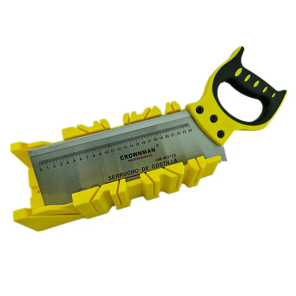 Serrucho Sierra Costilla Con Inglete 12 PuLG 300mm Crownman 2