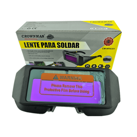 Lentes Para Soldar Fotosencible Crownman