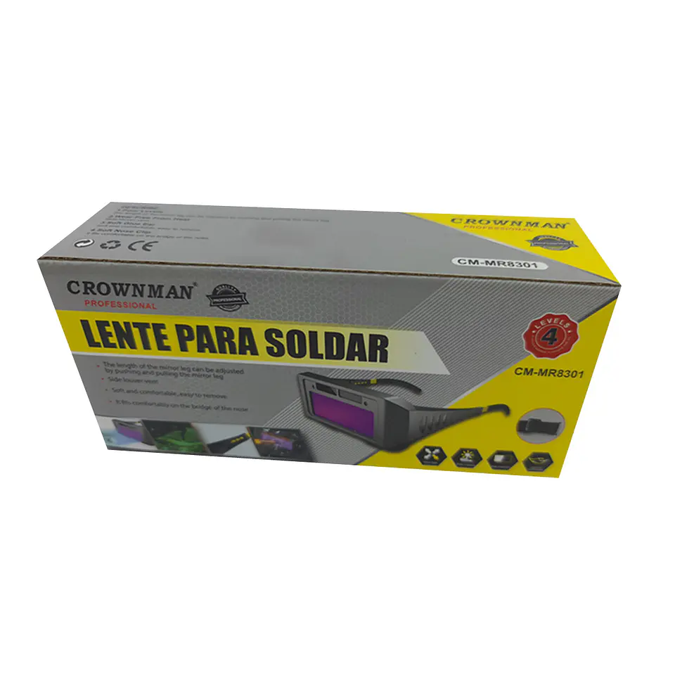 Lentes Para Soldar Fotosencible Crownman 3