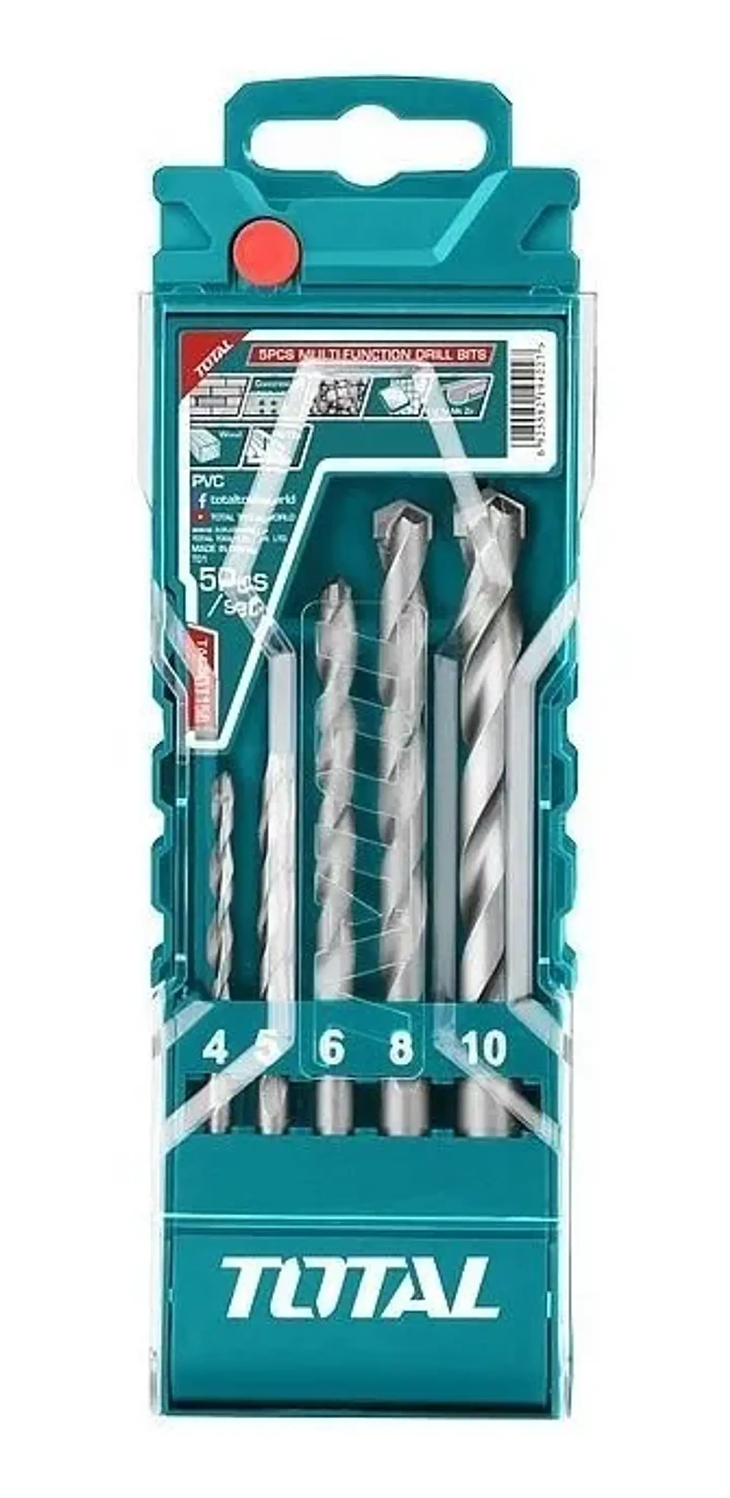 Set Brocas Hss Multifuncion 5 Piezas Total Tacsd7156 2