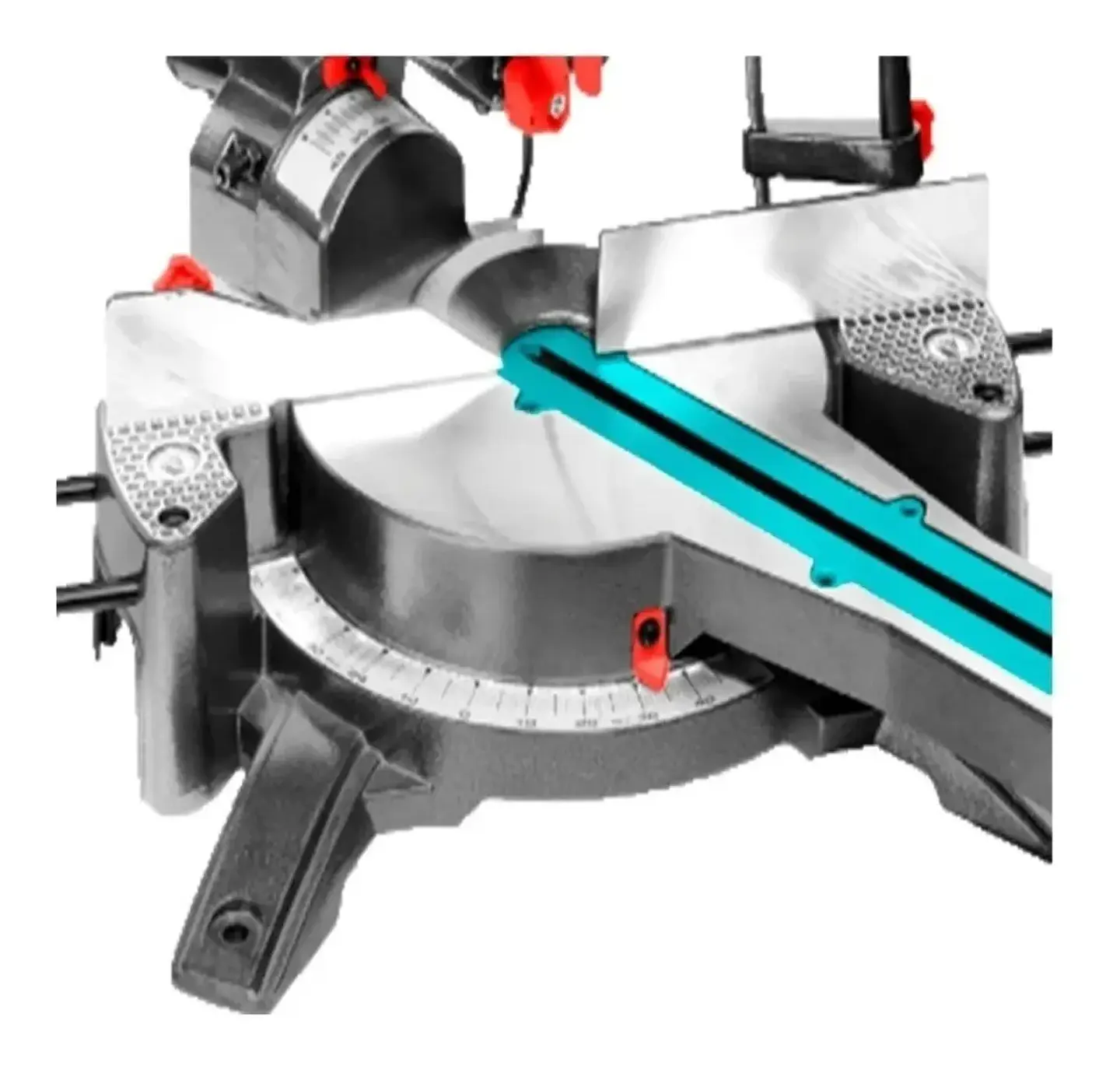 Sierra Ingleteadora Telescópica 1800w 250mm Total Ts42182551 4