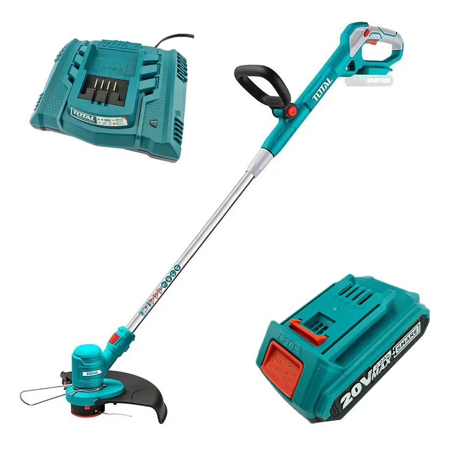Orilladora Inalambrica 20v + Cargador + Bateria Total Tgtli20018 1