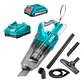 Aspiradora Inalambrica 0.70Lts 20v + Bateria + Cargador Total Tvli2001 - Miniatura 1