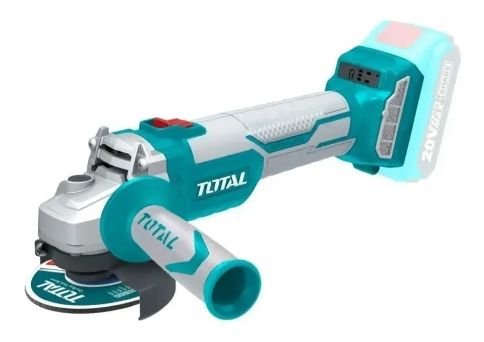 Galletera Esmeril Angular Inalámbrico 20v Cargador + Batería Total 2