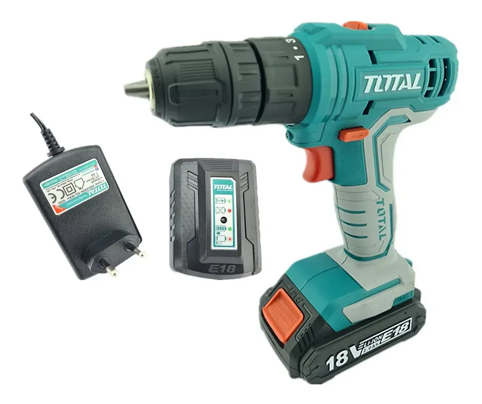 Taladro Atornillador Inalambrico 18v Total Tdli18011 1