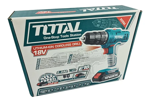 Taladro Atornillador Inalambrico 18v Total Tdli18011