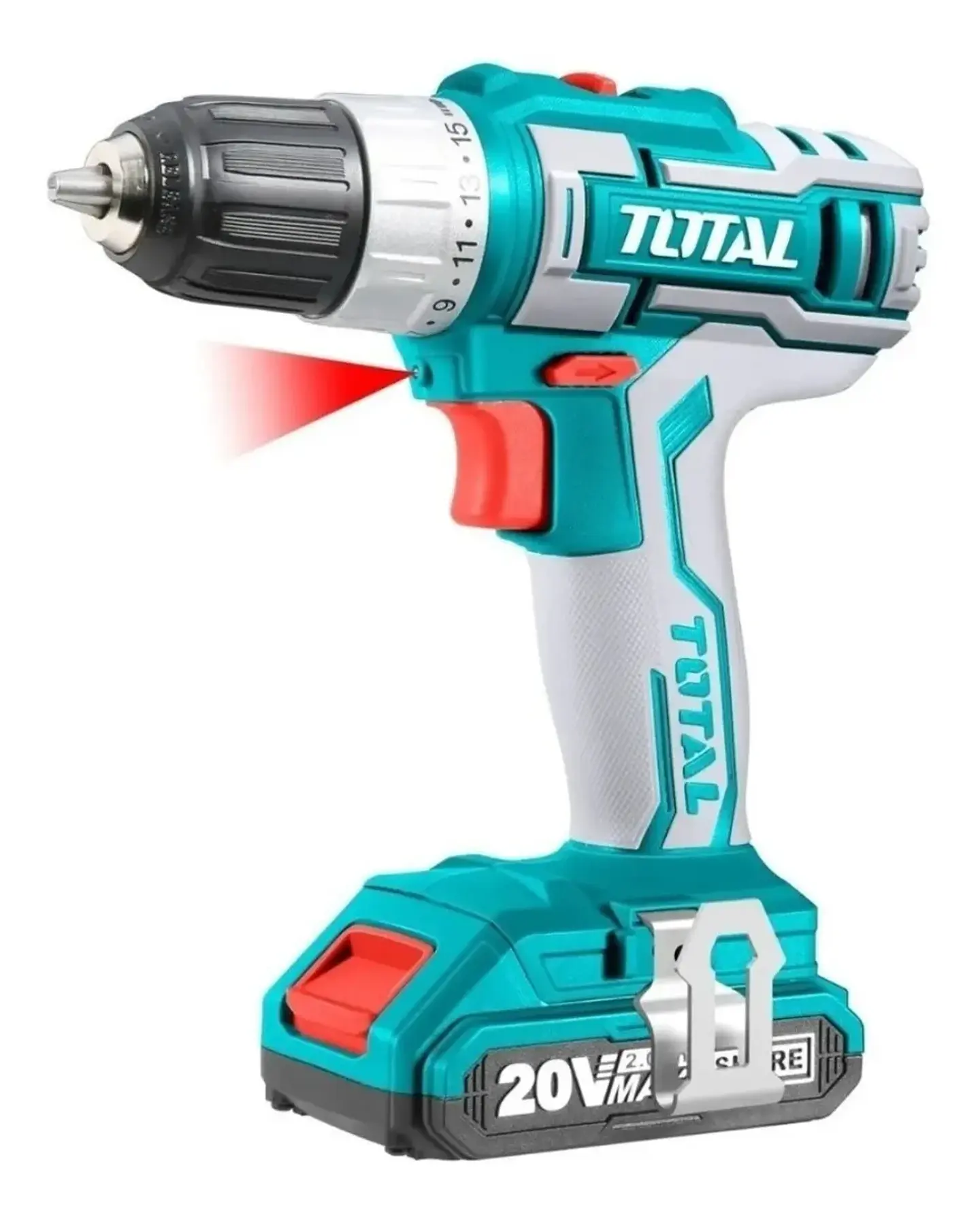 Taladro Atornillador Inalambrico 10mm 20v Total Tdli20024 3