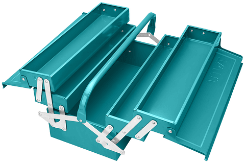 Caja De Herramienta Metalica Articulada Total Tht10702