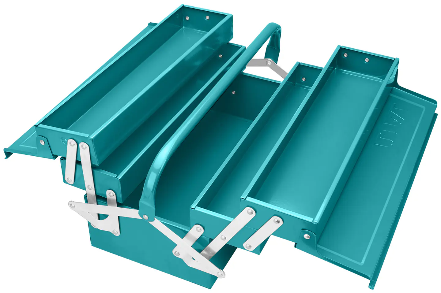 Caja De Herramienta Metalica Articulada Total Tht10702 1