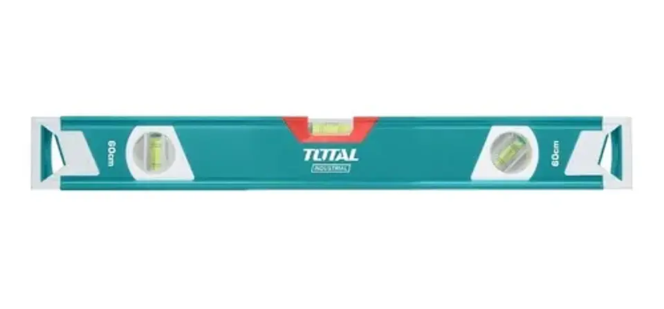 Nivel Aluminio 3 Burbujas 60cm Total Tmt2606 2
