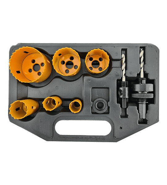 Sierra Copa Bi-metal 9 Piezas Toolmak