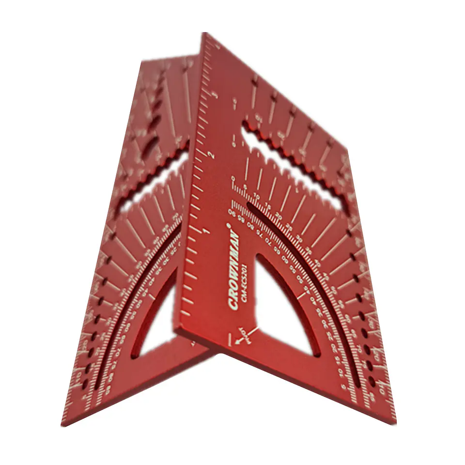 Plantilla Escuadra 45-90°c Carpinteria Aluminio Multifuncion 3