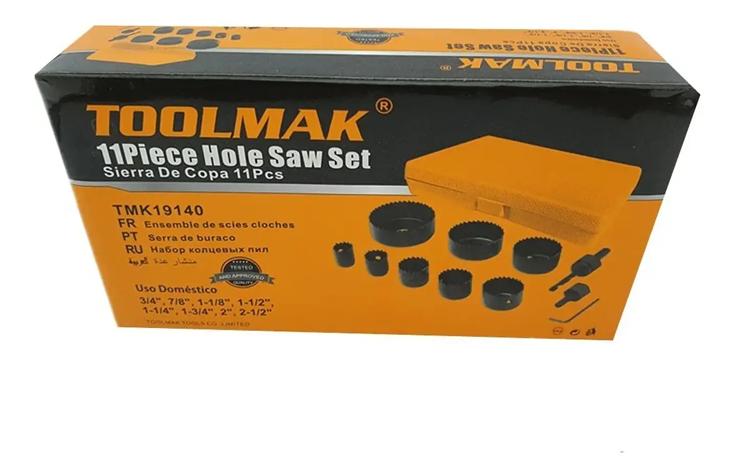 Juego De Hoja De Sierra Copas 11 Piezas Toolmak 4