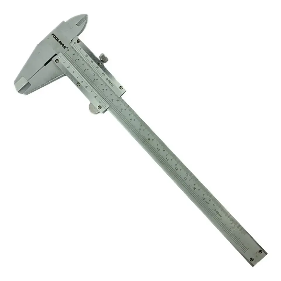 Pie De Metro Analogo 150mm 6 Pulgadas Estuche Toolmak 1