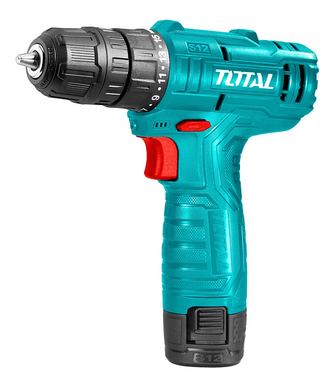 Taladro Atornillador Inalámbrico 12v (10mm) Total Tdli12415