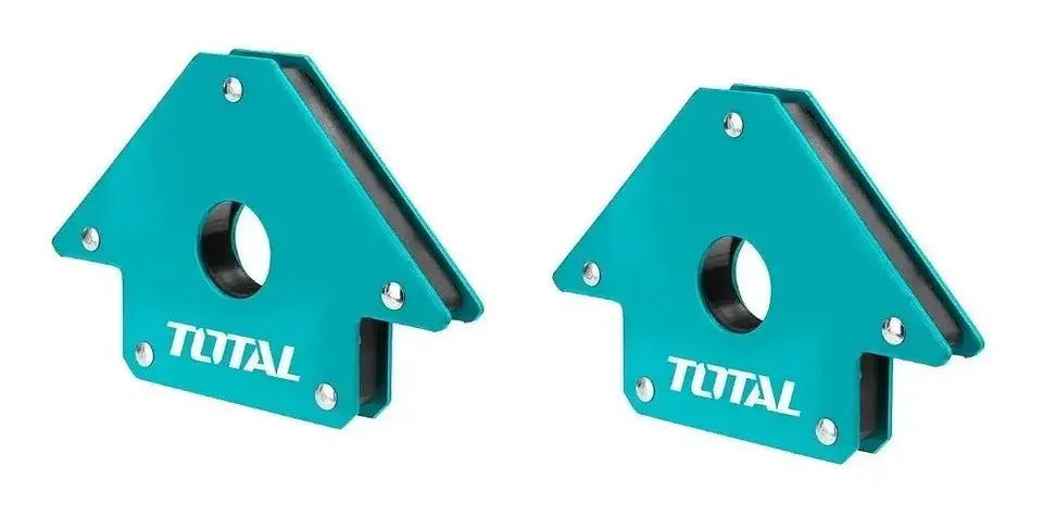 Escuadra Magnetica 75 Lbs 5 Pulgada Para Soldar Total PACK 2 1