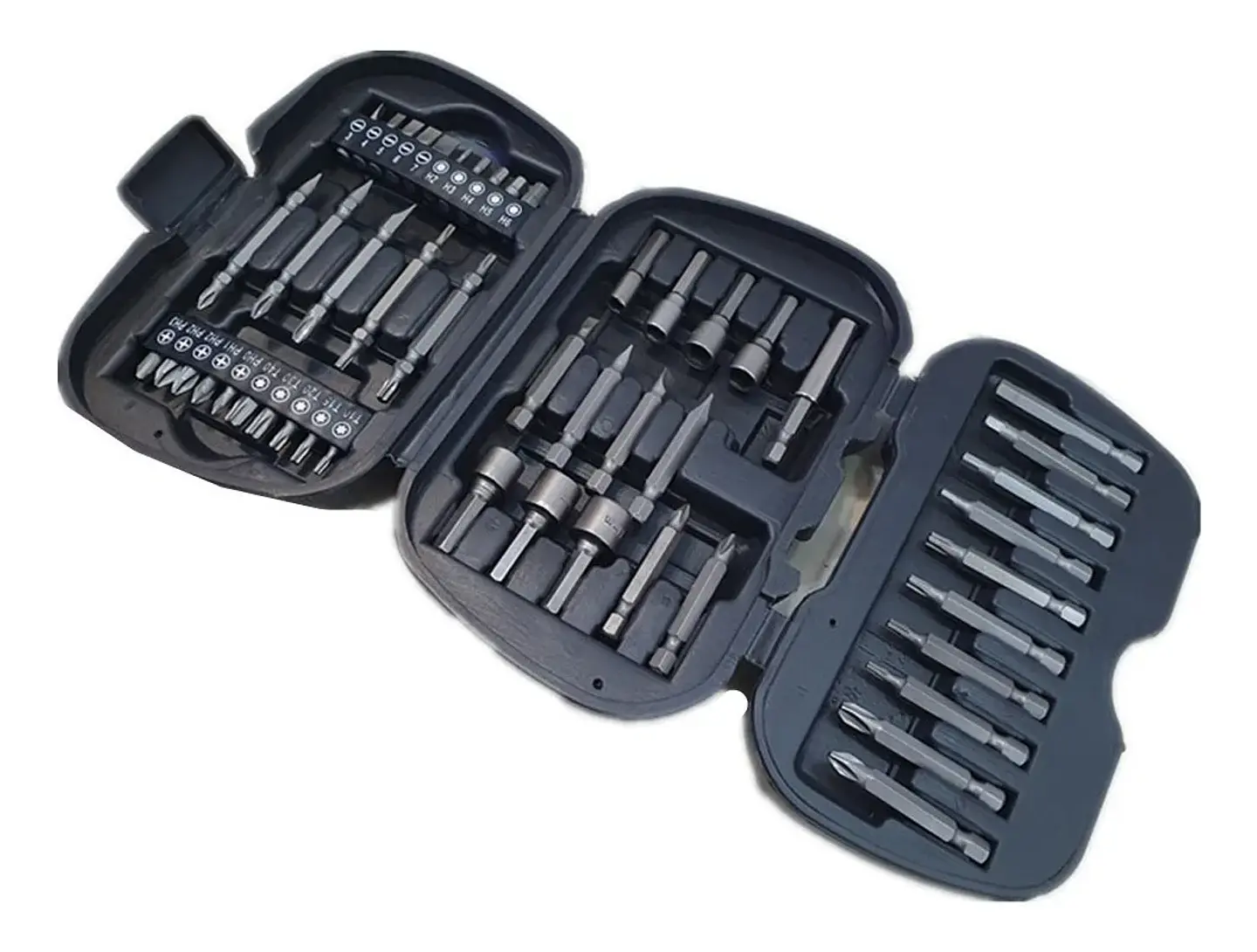 Juego De Puntas De Desarmador 49 Piezas Makawa 1